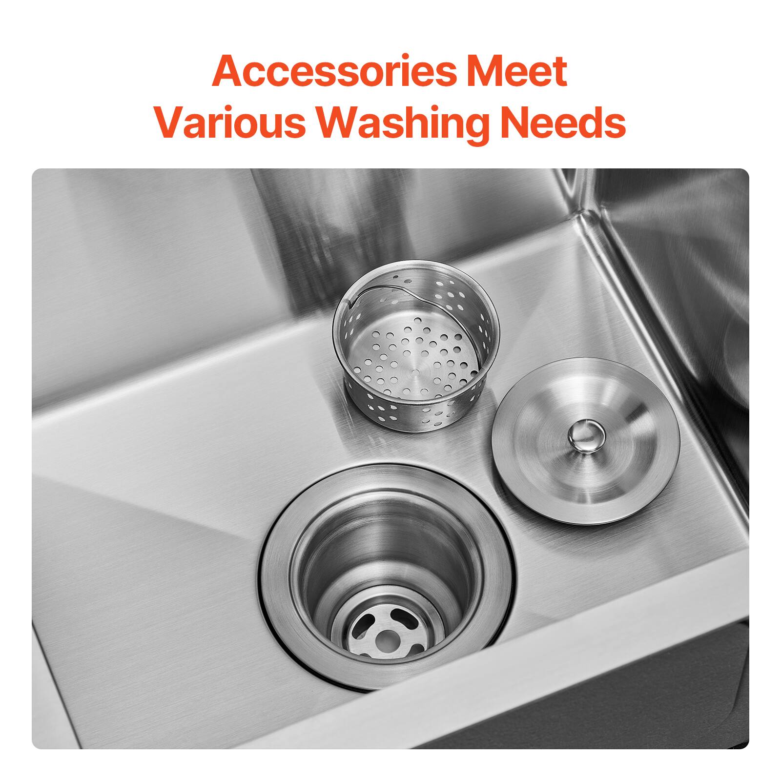 Accessories meet various washing needs
