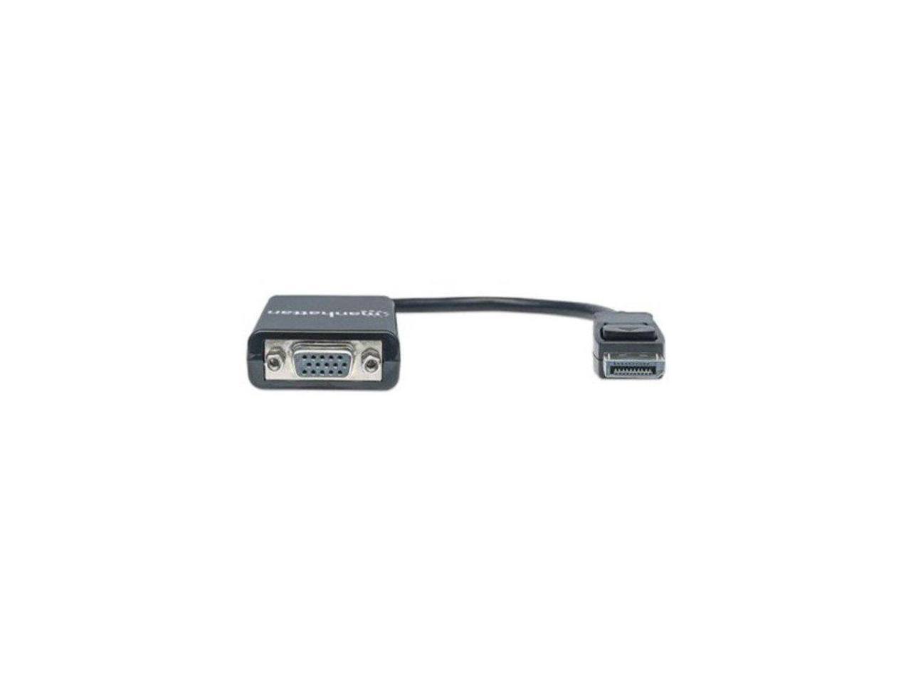 Alt View 10. Manhattan - Manhattan DisplayPort to VGA Converter Cable - 1.35 GB/s, 5.91".