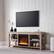 Alt View Zoom 1. Camden&Wells - Sawyer Crystal Fireplace TV Stand for Most TVs up to 65" - White Oak.