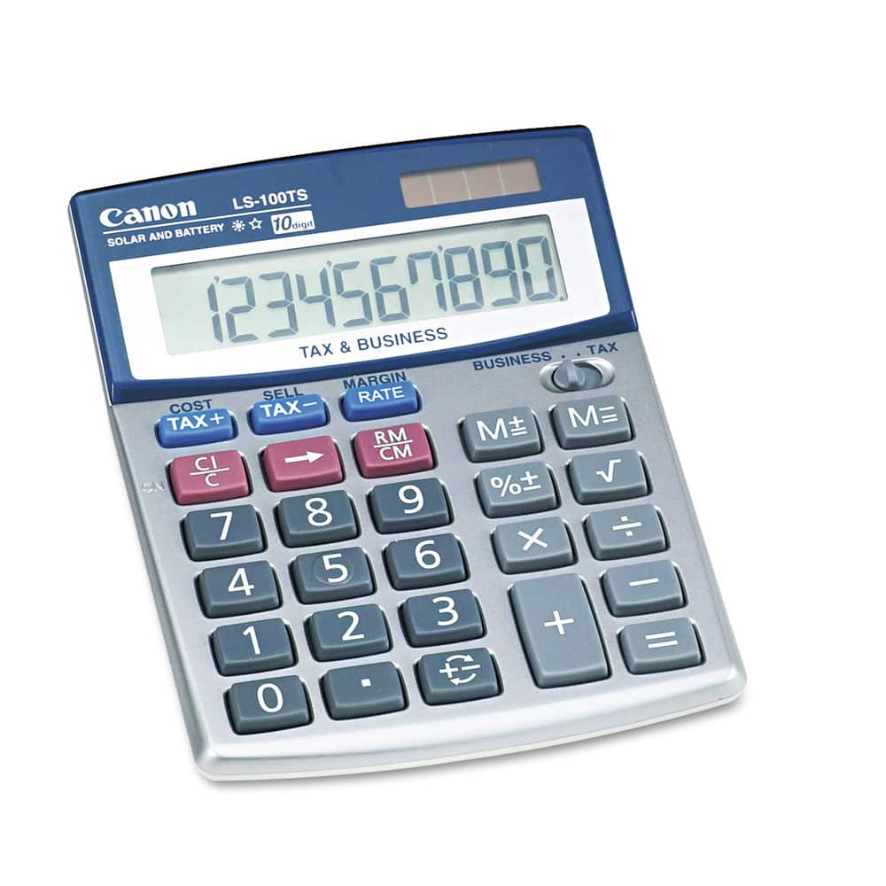 Canon - 5936A028 LS-100TS 10-Digit LCD Portable Business Calculator - false