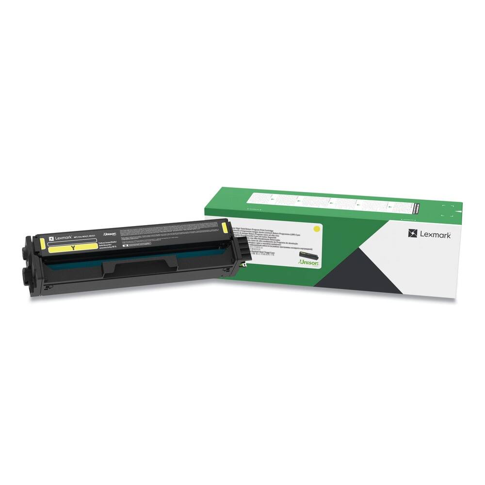 Lexmark - C341XY0 Return Program 4500 Page-Yield Extra High-Yield Toner - Yellow