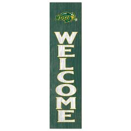 Jardine - NDSU Bison 12'' x 48'' Welcome Leaner - Green