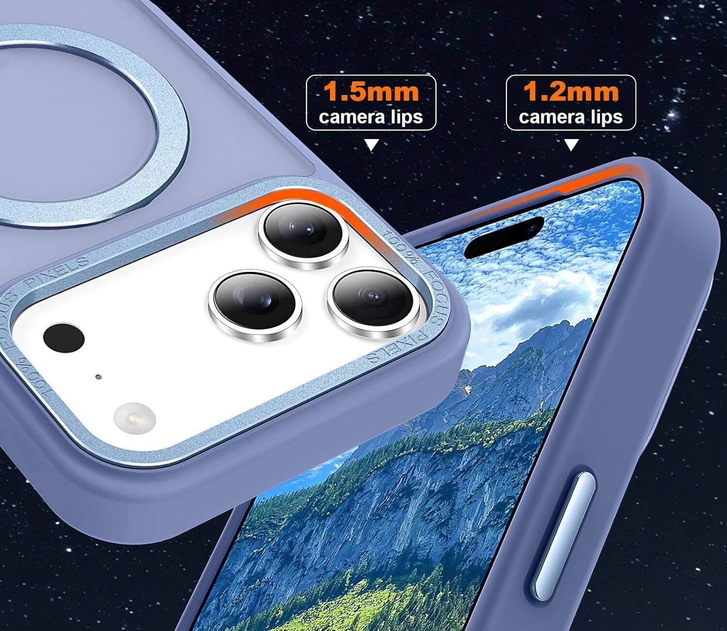 1.5mm camera lips  
1.2mm camera lips