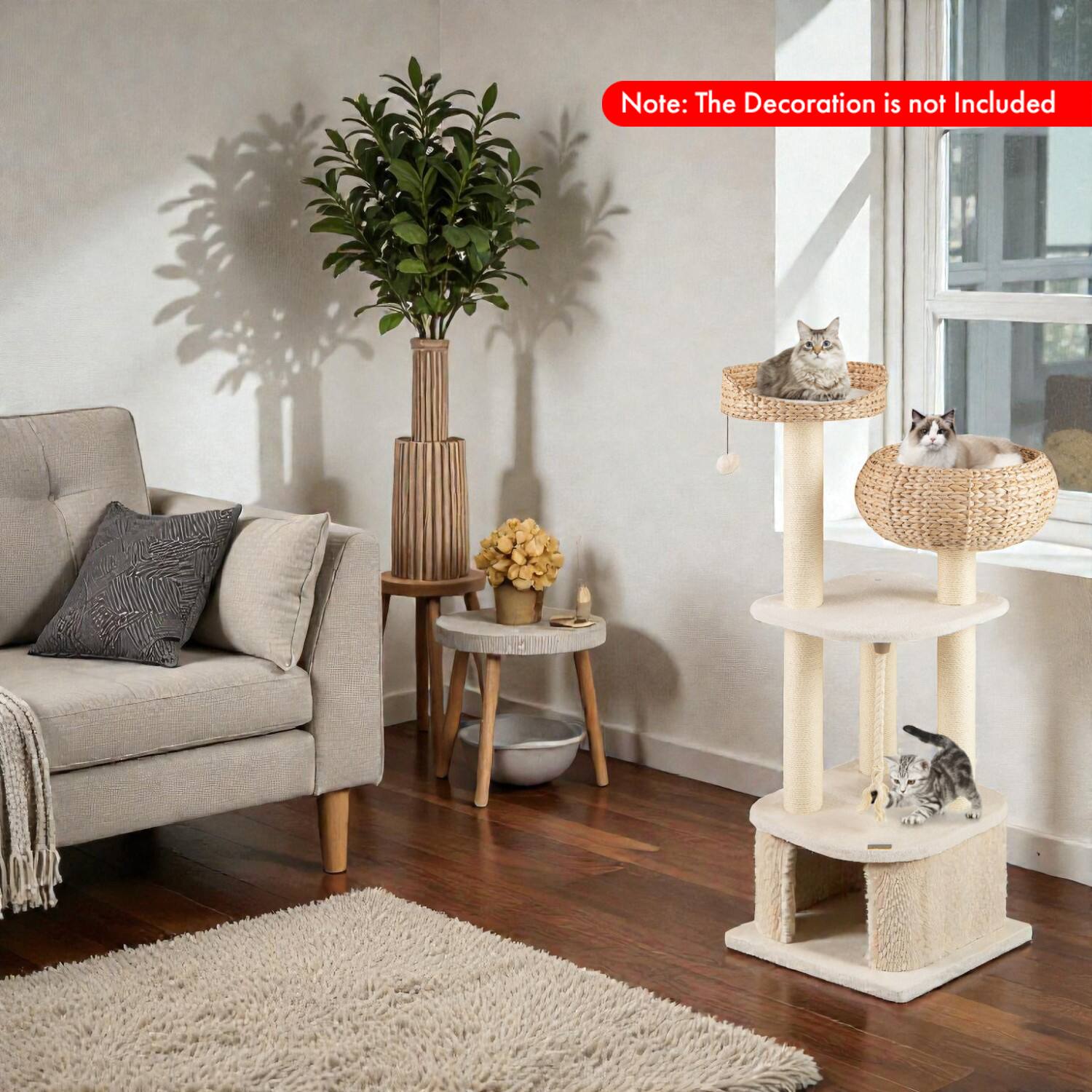 Note: The Decoration is not Included