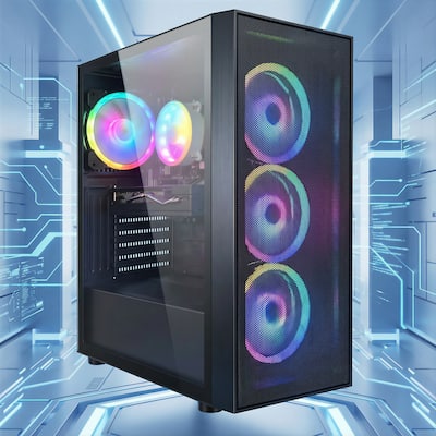 STGAubron Gaming PC Computer Desktop, Radeon RX 580 8G, Intel Core STGAubron Gaming PC Computer Desktop, Radeon RX 580 8G, Intel Core