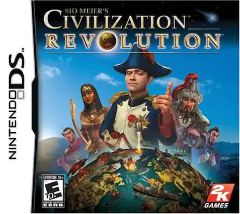 SID MEIER'S CIVILIZATION REVOLUTION
NINTENDO DS
EVERYONE 10+
ESRB
2K GAMES - E10+ (Everyone 10+)