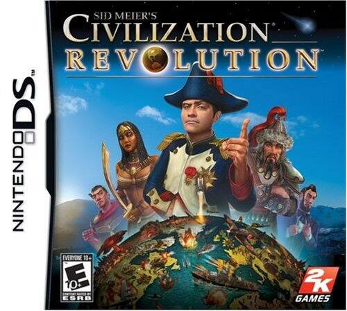 SID MEIER'S CIVILIZATION REVOLUTION  
NINTENDO DS  
EVERYONE 10+  
ESRB  
2K GAMES - E10+ (Everyone 10+)