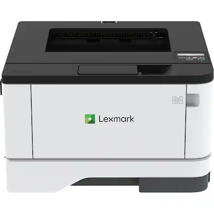 Front. Lexmark - Lexmark MS431dn Desktop Laser Printer - Monochrome - TAA Compliant - 42 ppm Mono - 600 x 600 dpi Print - Automatic - Monochrome.