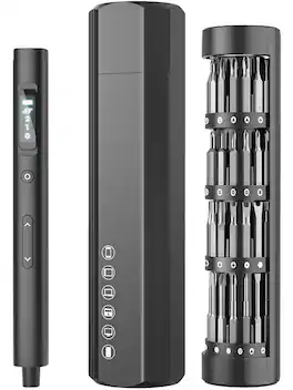 JETRANSPORT - Mini Electric Set Christmas Gifts For Men/dad/husband 62 In 1 Cordless Precision With Magnetic Case 3 - Black