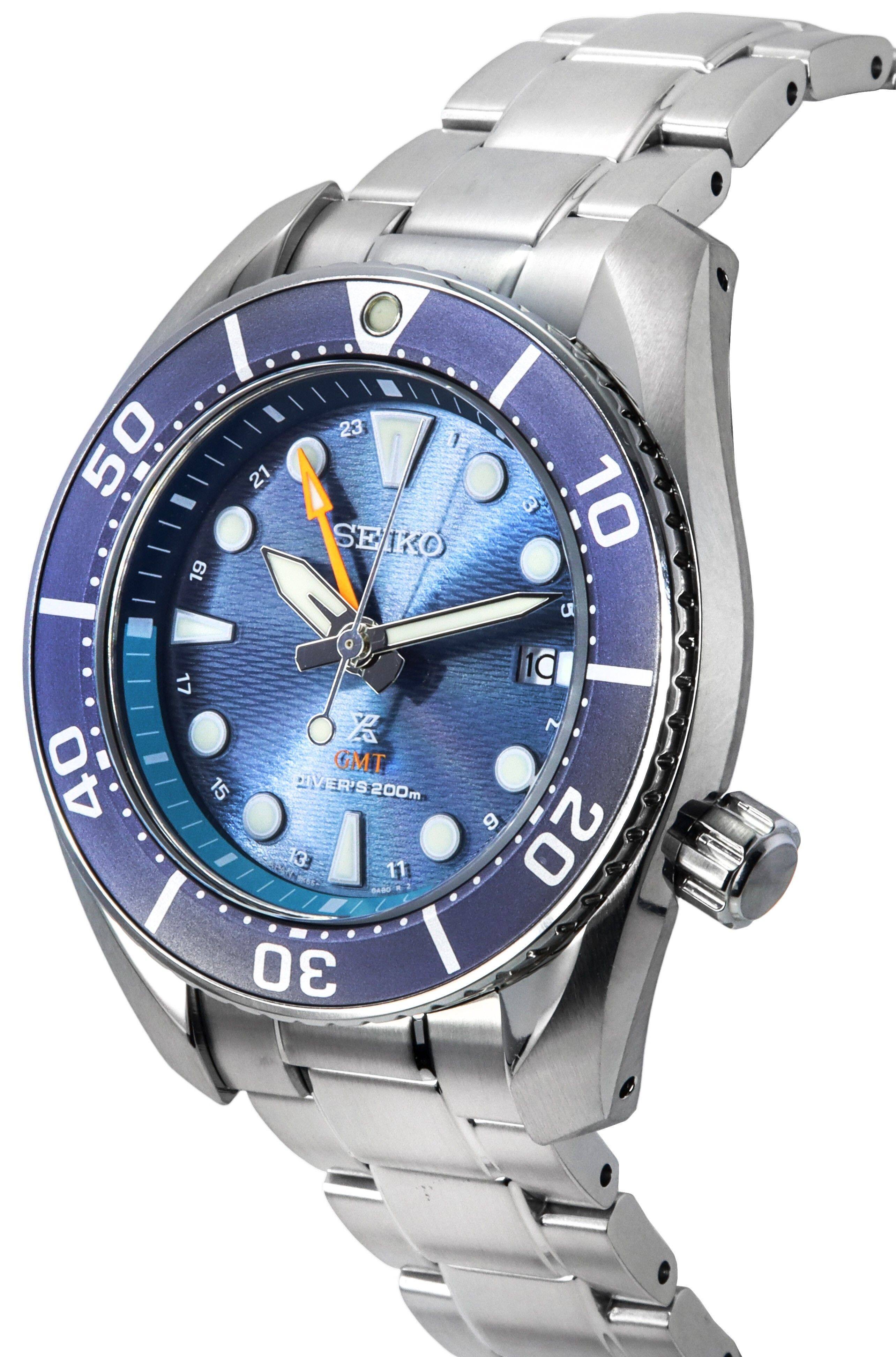 50 19 21 23 1 SEIKO 3 10 5 40 17 R GMT 15 DIVER'S 200m 200m 3 13 11 6 AB0 08 10 7 6 20