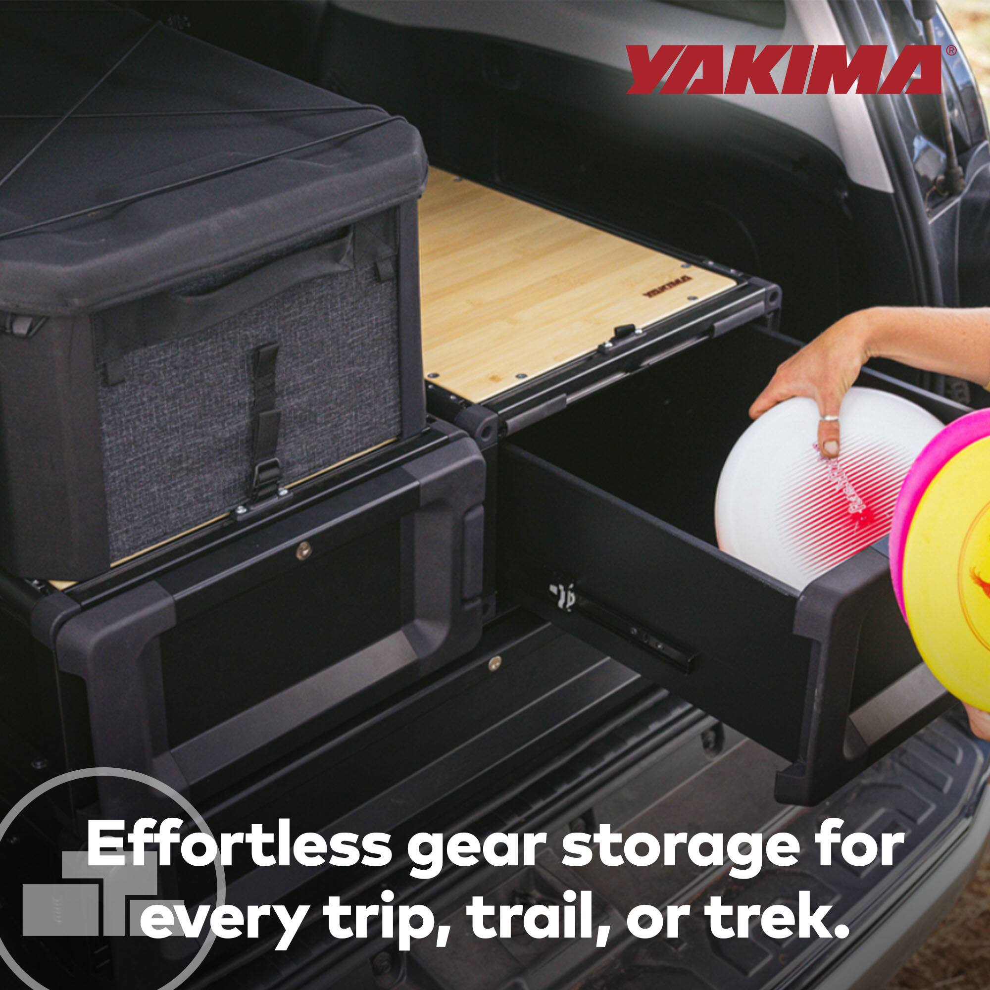 YAKIMA®

Effortless gear storage for every trip, trail, or trek.