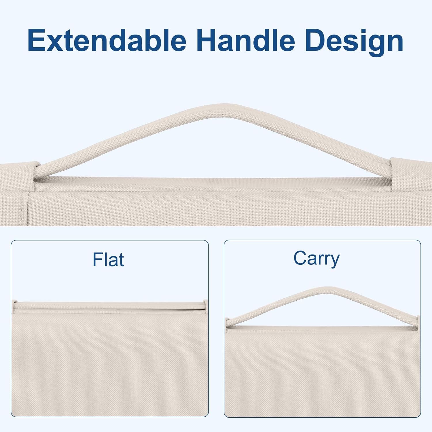 Extendable Handle Design

Flat

Carry