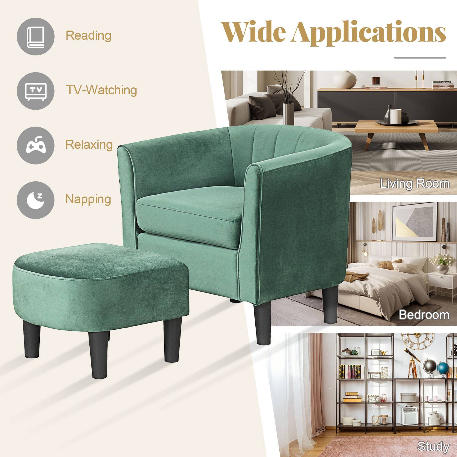 Reading  
TV-Watching  
Relaxing  
Napping  
Wide Applications  
Living Room  
Bedroom  
Study
