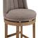 Alt View 15. OSP Home Furnishings - Rowan 2-Pack Swivel Barstool - Cement/Medium Oak.
