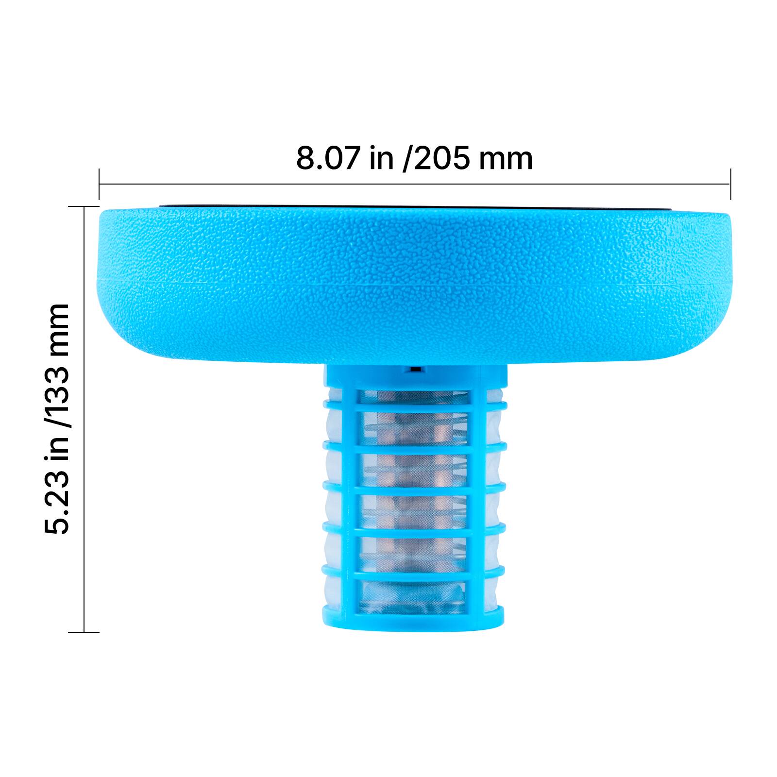 8.07 in / 205 mm  
5.23 in / 133 mm