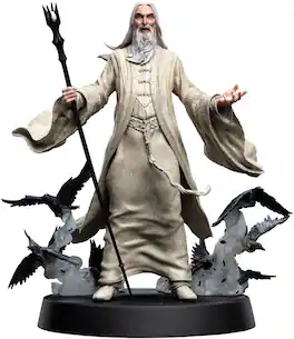 Weta Workshop - Figures of Fandom - The Lord of The Rings Trilogy - Saruman the White - COLLECTIBLES - Multicolor