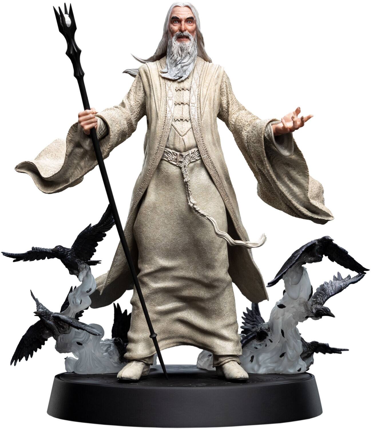 WETA Workshop Figures of Fandom - The Lord of The Rings Trilogy - Saruman the White - COLLECTIBLES