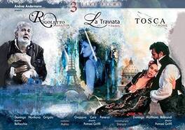 VERDI: Rigoletto / La traviata / PUCCINI: Tosca - DVD