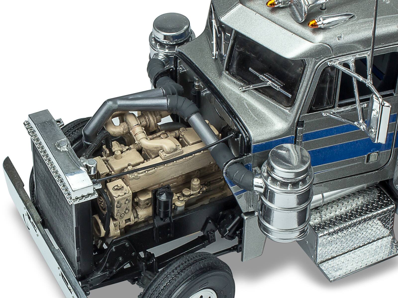 Alt View 4. Revell - Level 5 Model Kit Peterbilt 359 Truck Tractor 1/25 Scale Model by Revell.
