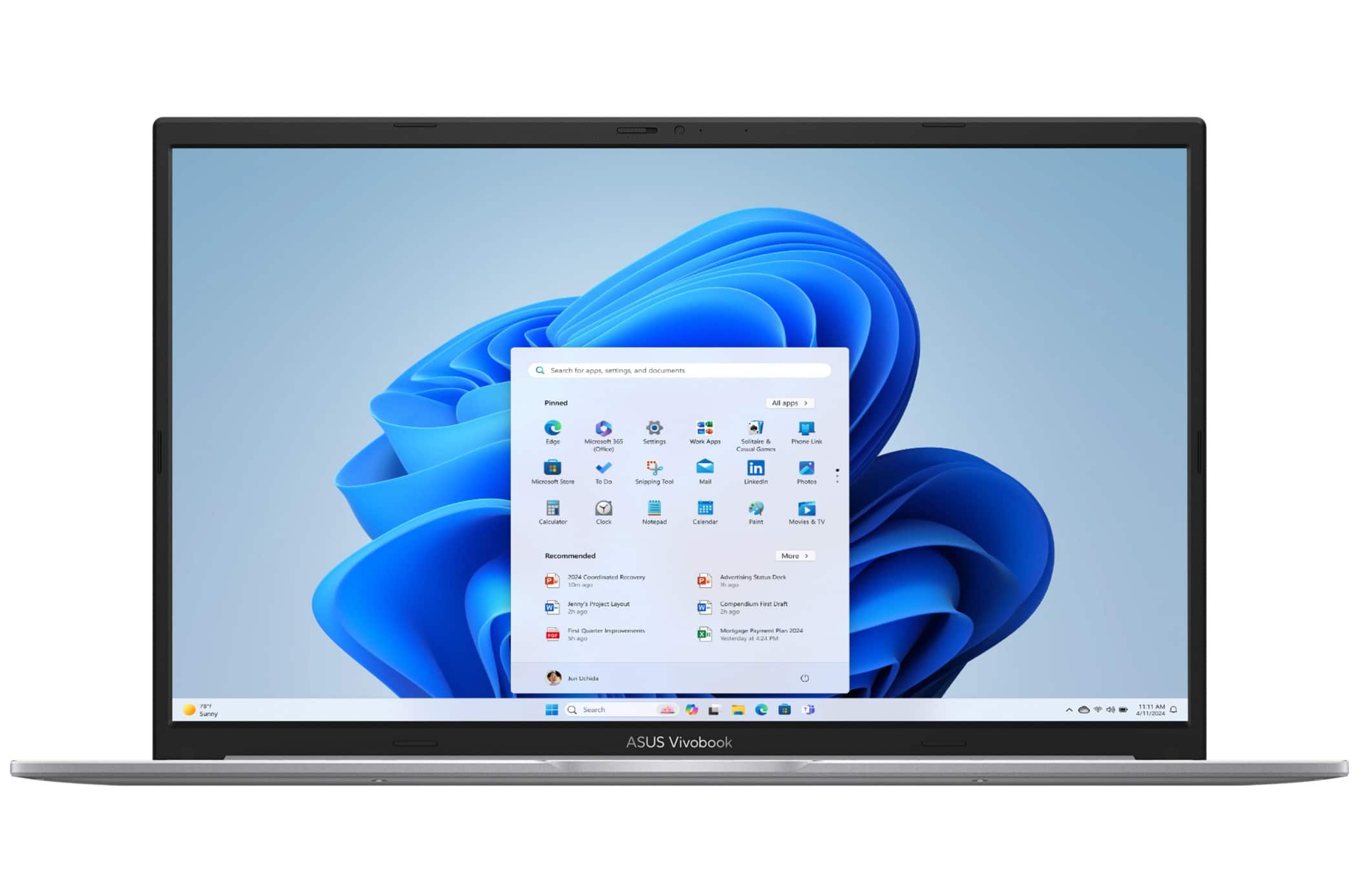 ASUS - Vivobook 17 17.3" FHD Laptop - Intel Core i7-1355U with 16GB RAM - 1TB SSD - Cool Silver - Front_Zoom