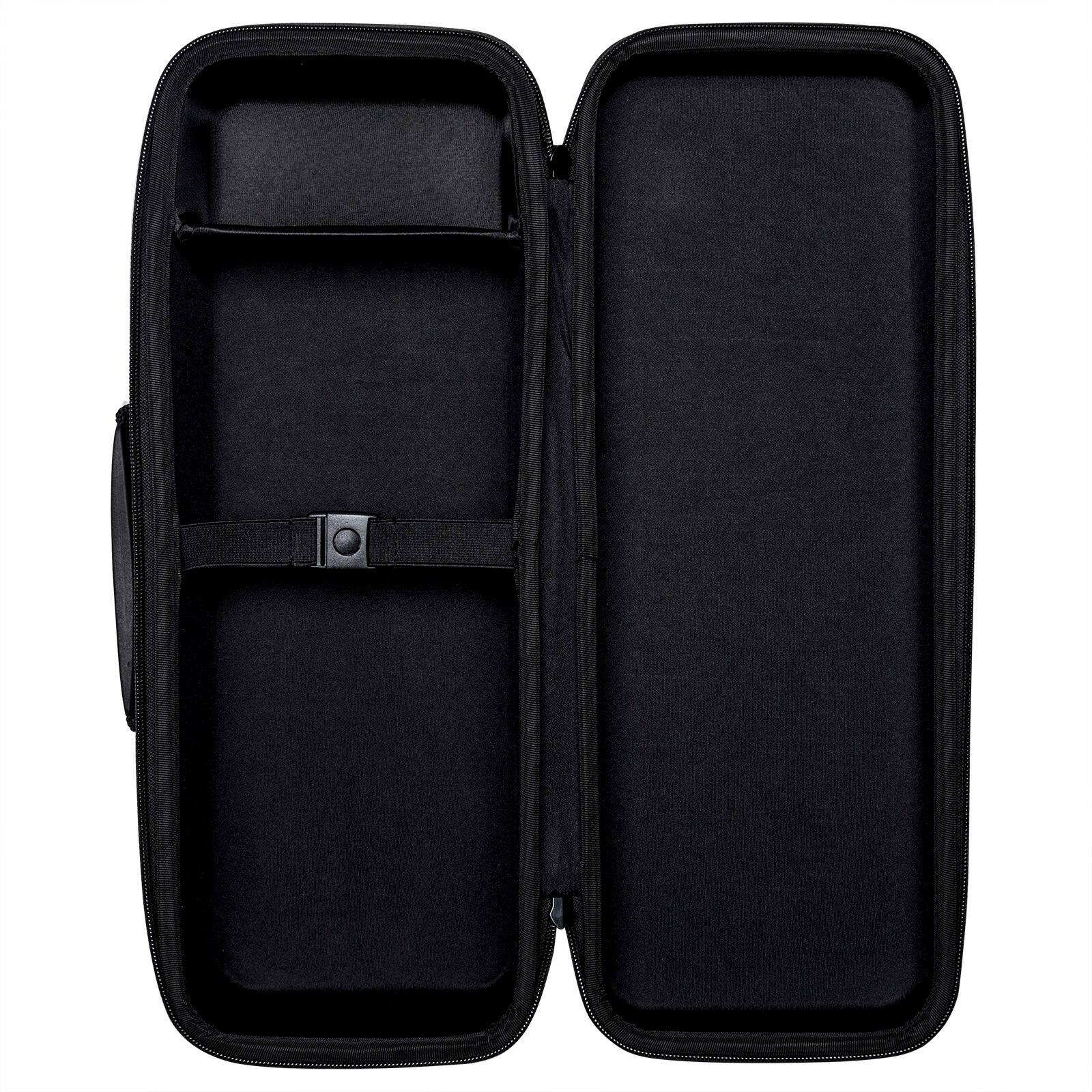 Left. Knox - Knox Gear Hard Travel Case for Sony SRS-XB43 Wireless Bluetooth Speaker (Black) - Black.