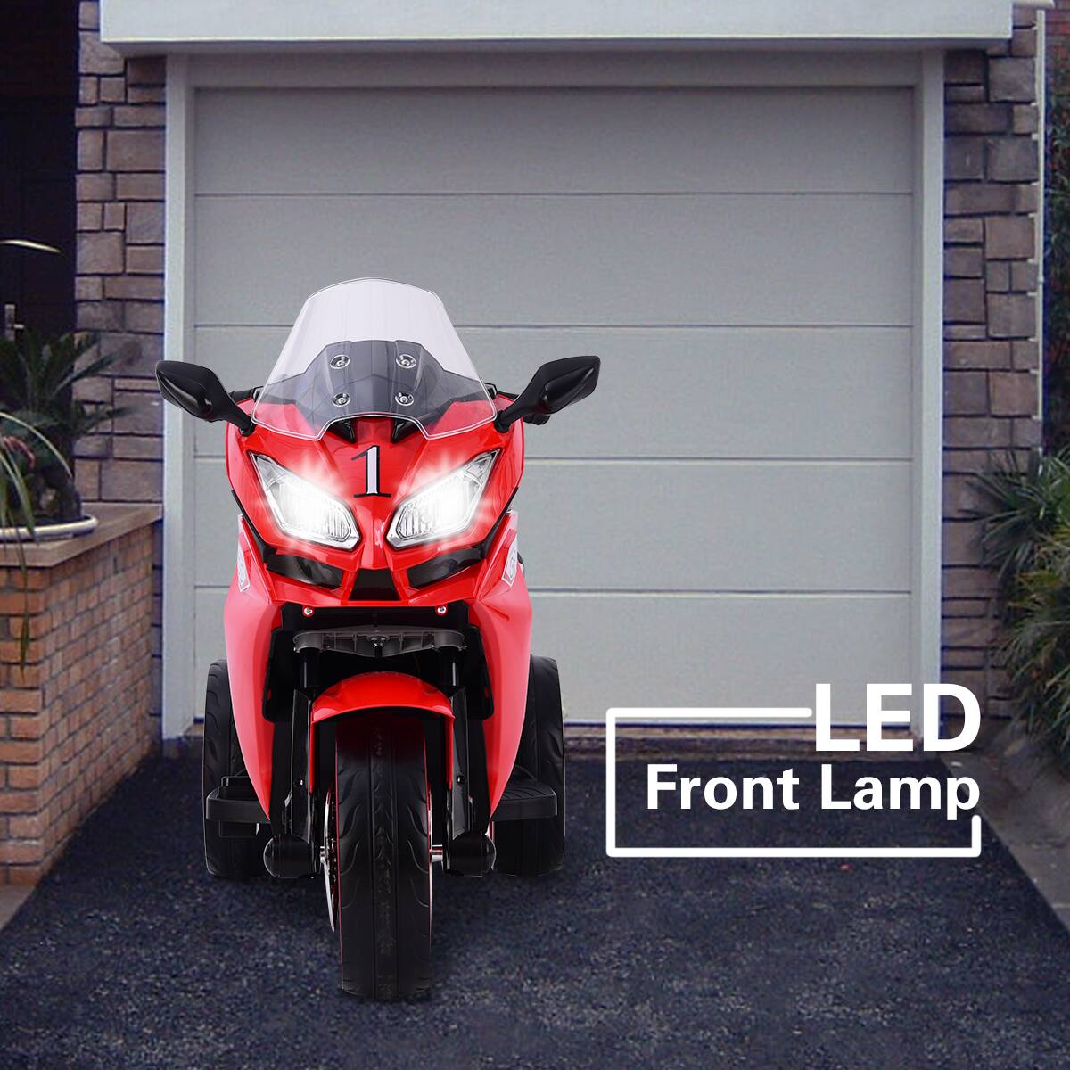 1 LED Front Lamp