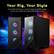 Your Rig, Your Style
Hit the MSI LED button—cycle through vivid RGB modes to turn your setup into a personalized light show.