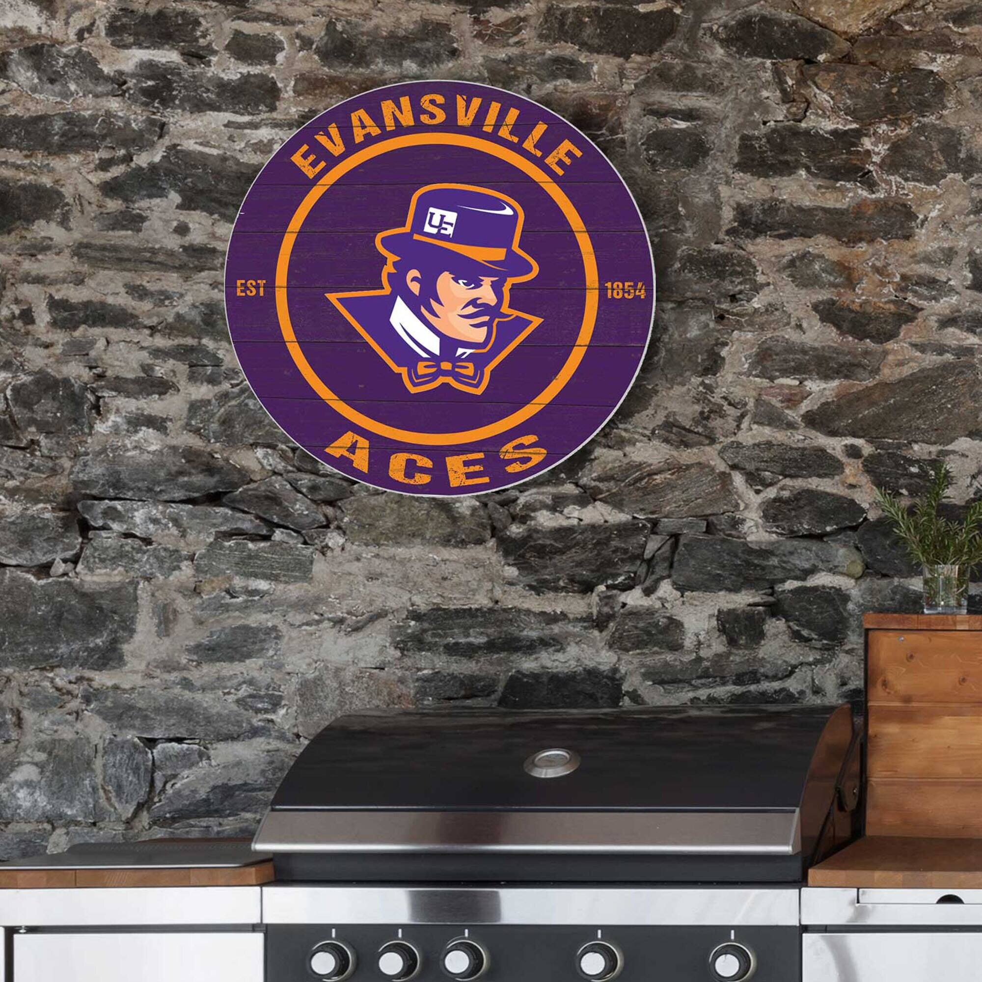 EVANSVILLE  
EST 1854  
ACES