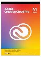 Adobe - Creative Cloud Pro Student and Teacher Edition (1-Year Subscription) - Mac OS, Windows - Front_Zoom