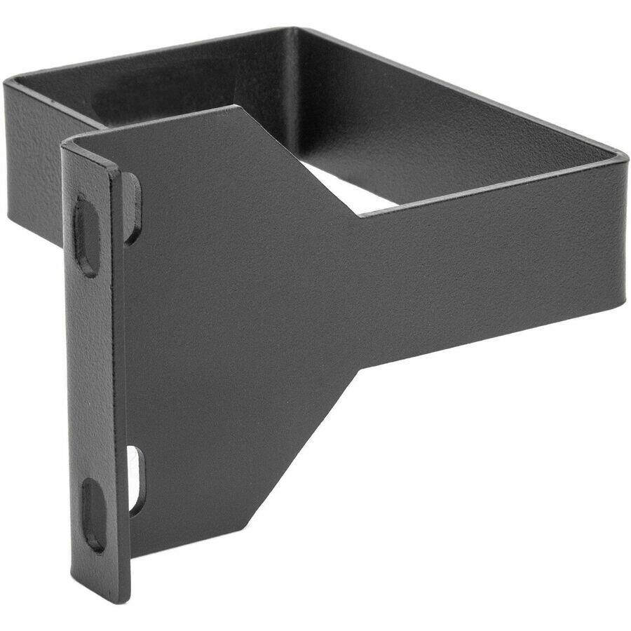 Alt View 4. Rocstor - MULTI-DIRECTIONAL VERTICAL SERVER RACK CABLE MANAGEMENT D-RING METAL HOOK 4H X 2 - Black.