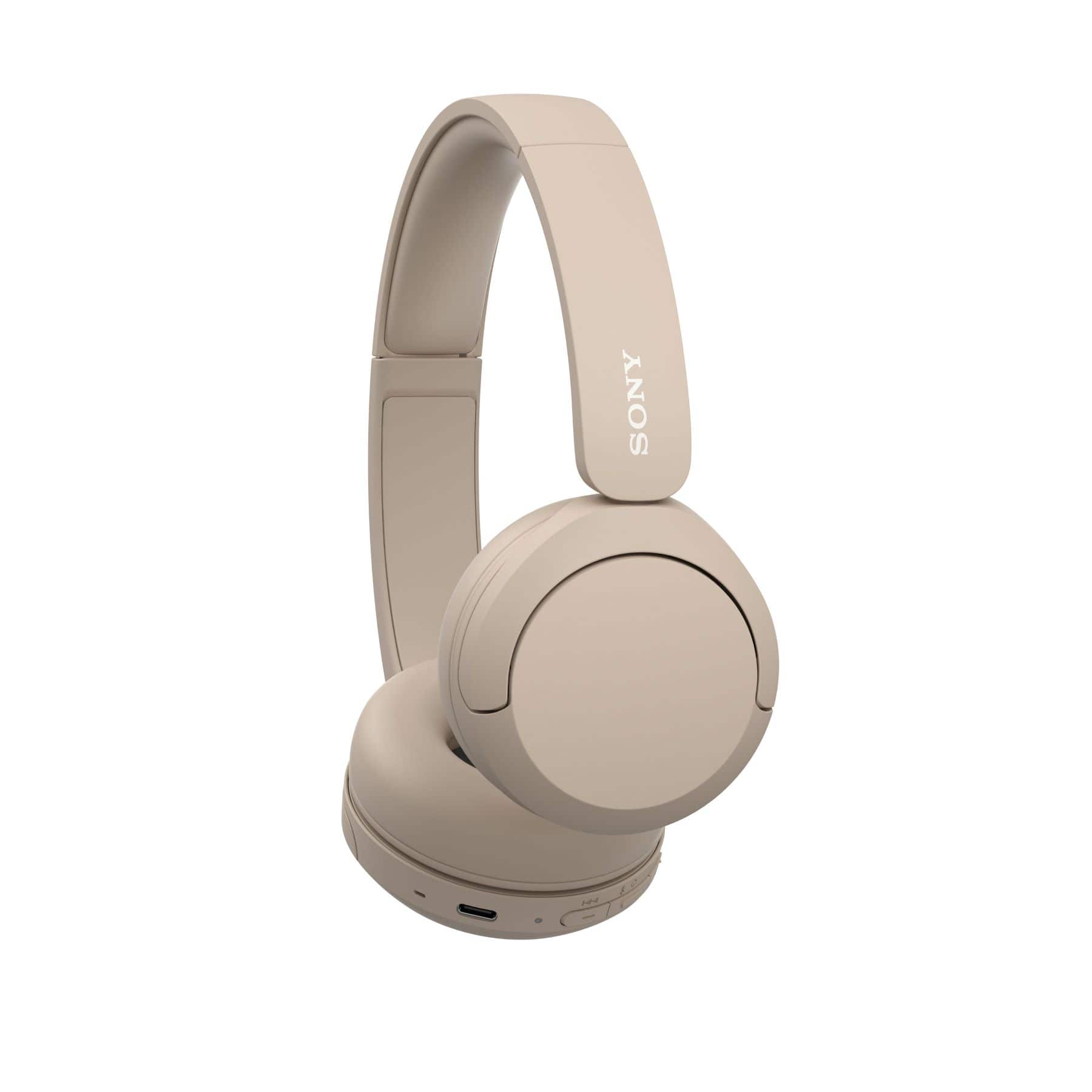 Alt View 12. Sony - WH-CH520 Wireless Headphone with Microphone - Cappuccino.