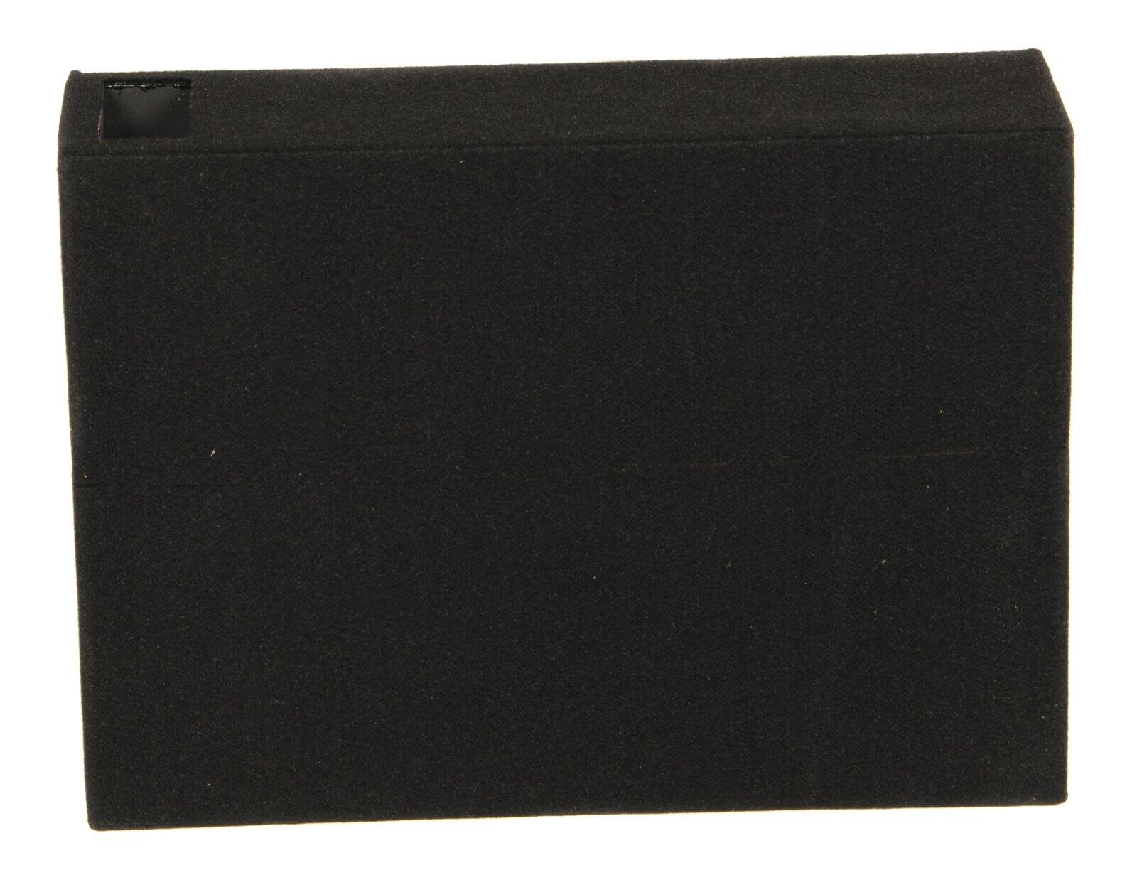 Alt View 4. QPower - QPower Single 10 Inch Vented Shallow Sub Box & Planet Audio 1500 Watt Subwoofer - Black.