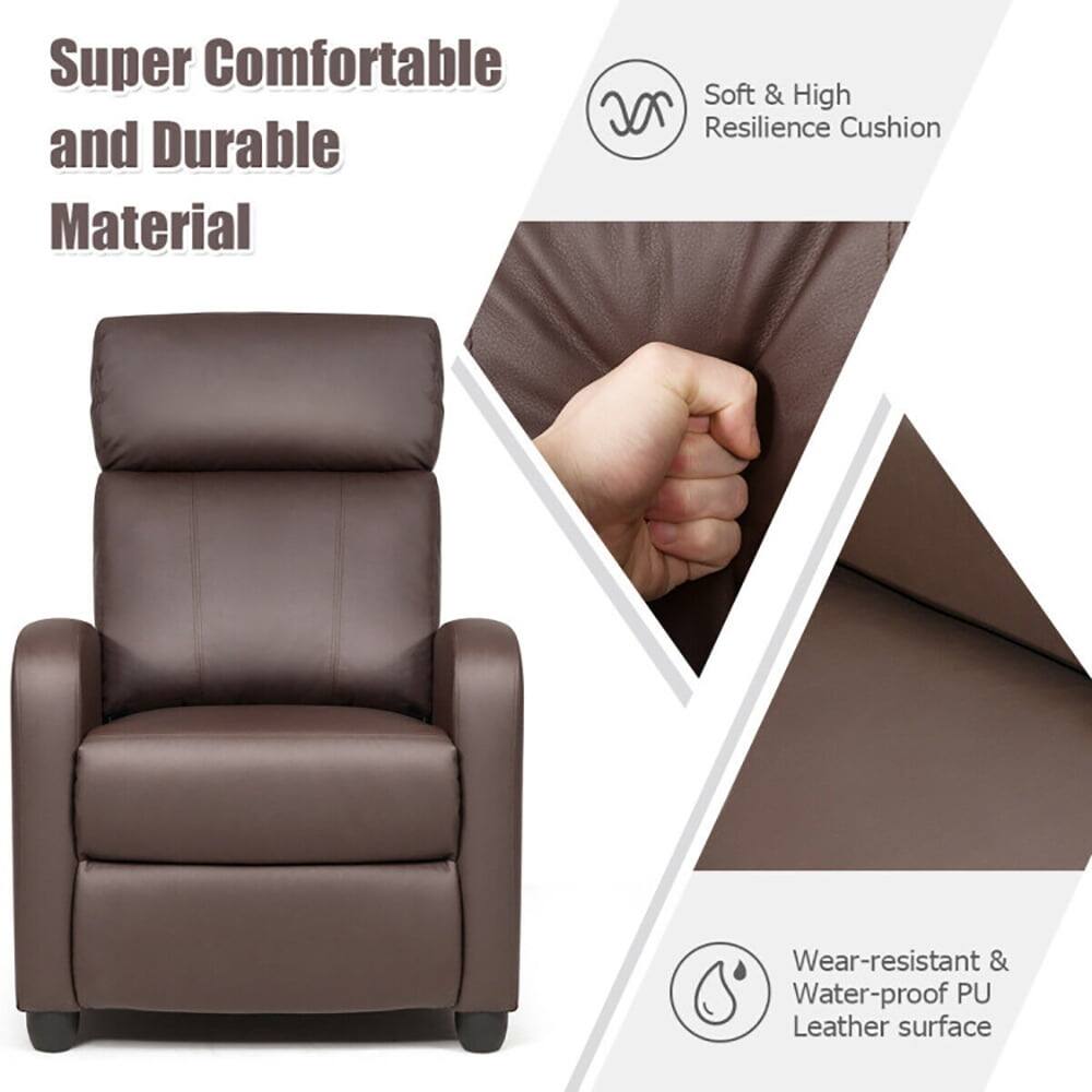 Super Comfortable and Durable Material

Soft & High Resilience Cushion

Wear-resistant & Water-proof PU Leather surface