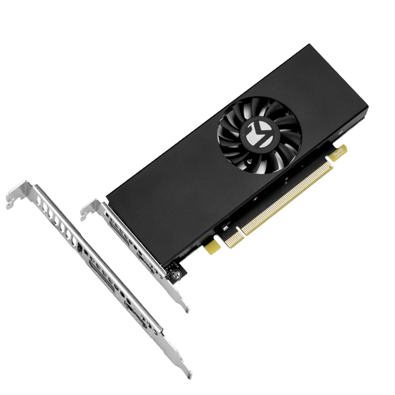 Alt View 2. Dazzling Pops - maxsun GeForce RTX 3050 Graphics Cards GDDR6 Video Graphics Card GPU for Gaming PC Mini Small Form Factor.