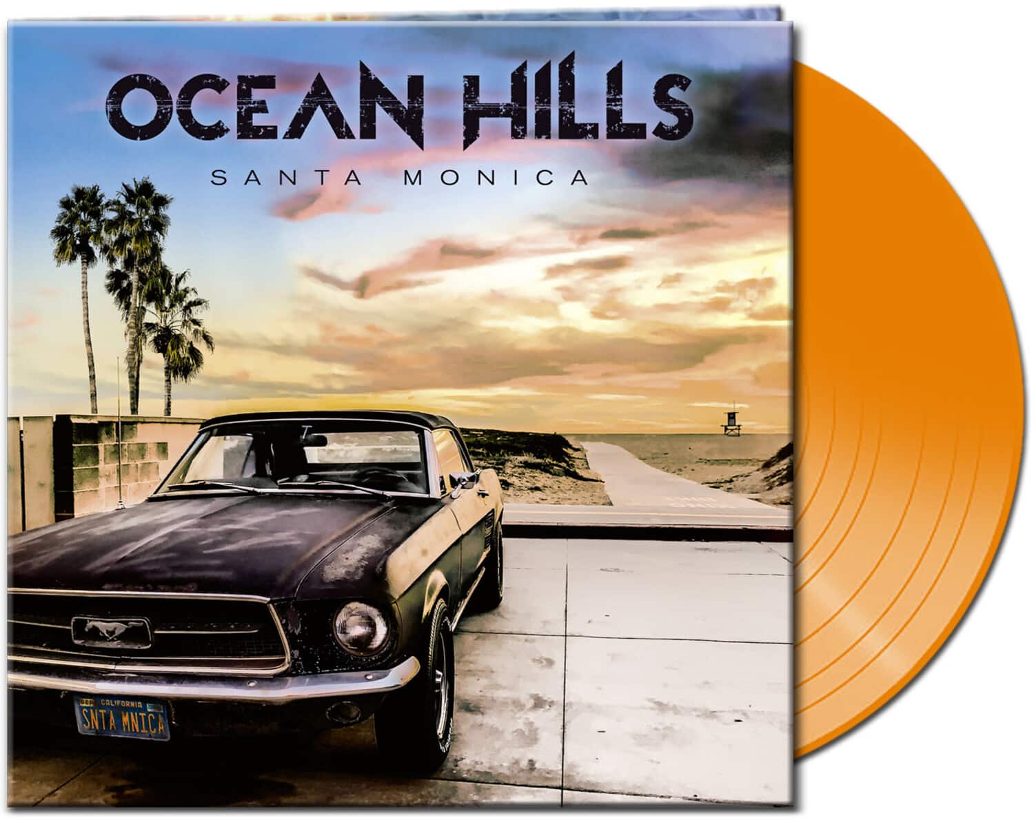 Ocean Hills - Santa Monica (Clear Clear Orange Vinyl)  - VINYL LP