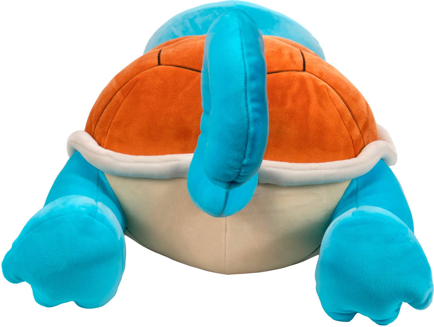 Back. Jazwares - Pokémon 18" Premium Plush - Sleeping Pose - Squirtle.