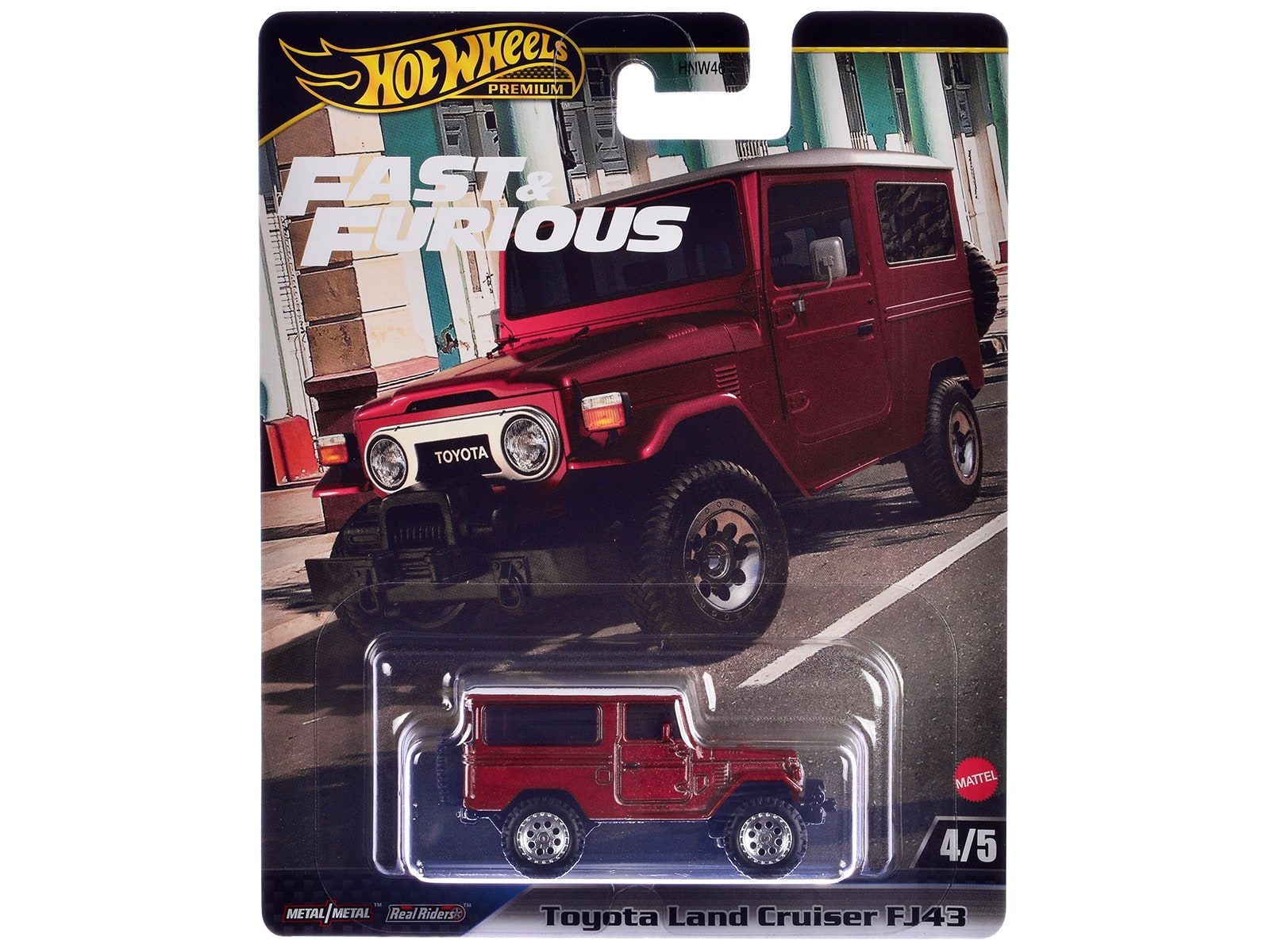 "Toyota Land Cruiser FJ43 Red w/White ""The Fate of the Furious"" (2017) Movie ""Fast & Furious"" Model Car by Hot Wheels" price history on PriceWatchPro