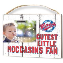 Jardine - Florida Southern Moccasins 8'' x 10'' Cutest Little Weathered Logo Clip Photo Frame - White