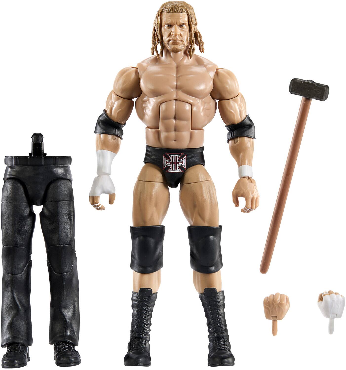Mattel - Collectible - WWE Elite Collection 6" Summerslam Triple H Action Figure with William Regal- COLLECTABLES - Multicolor