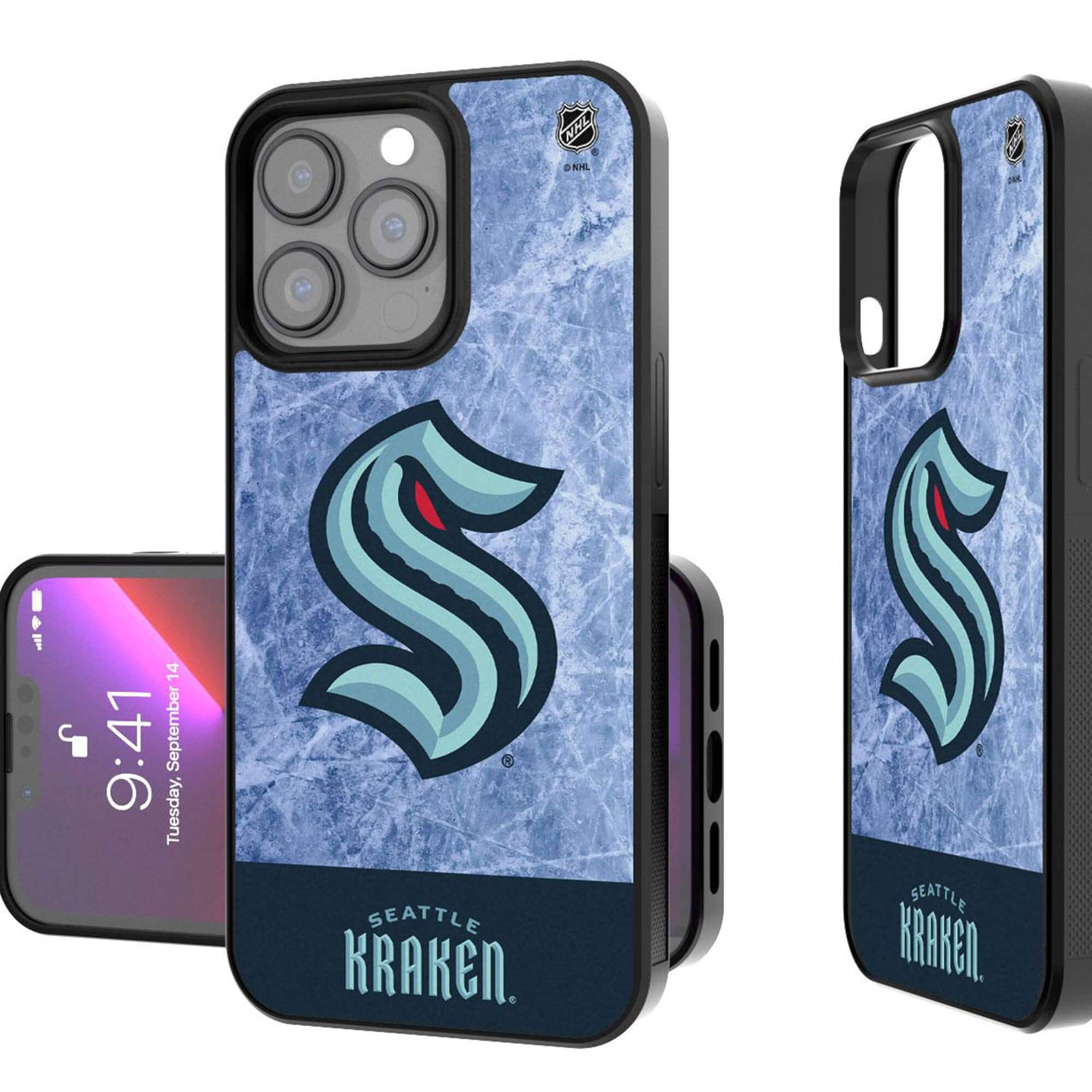 Keyscaper - NHL - Seattle Kraken Bump Case with 8.2ft Drop Protection - 17 Pro - Multicolor price history on PriceWatchPro