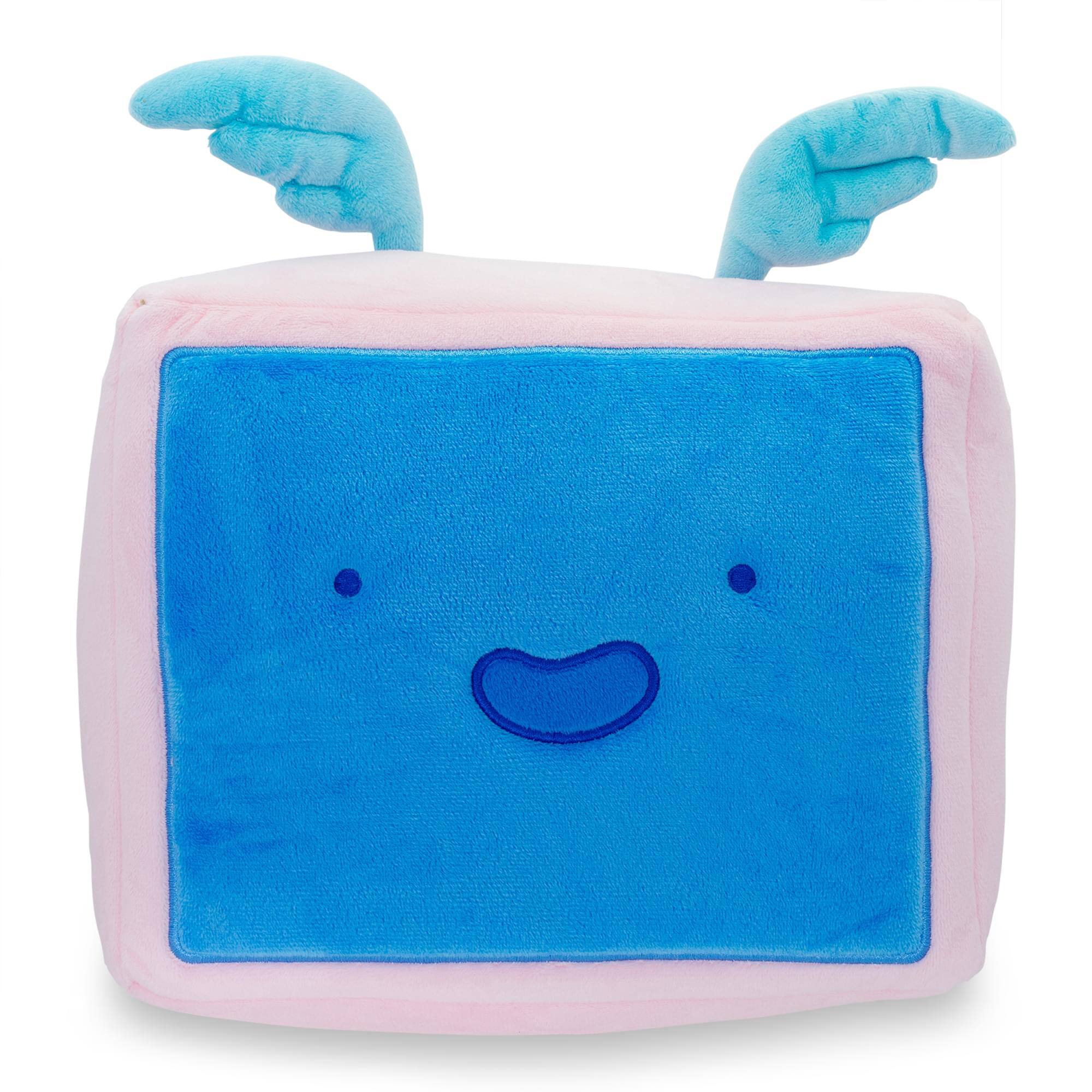 Front. Toynk - Bee and PuppyCat 10-Inch Collector Plush Toy | Temp-Bot - Blue.