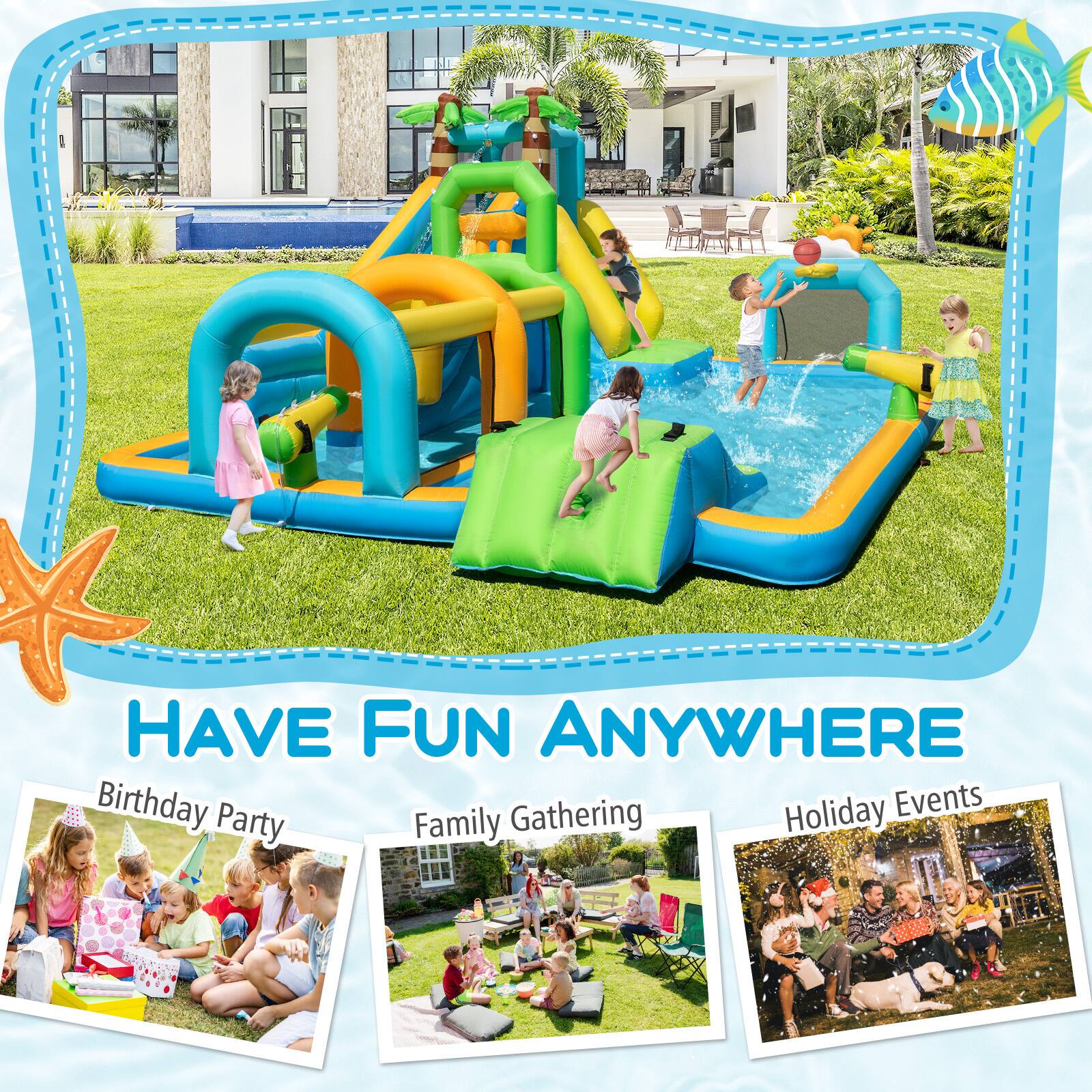 HAVE FUN ANYWHERE

Birthday Party  
Family Gathering  
Holiday Events