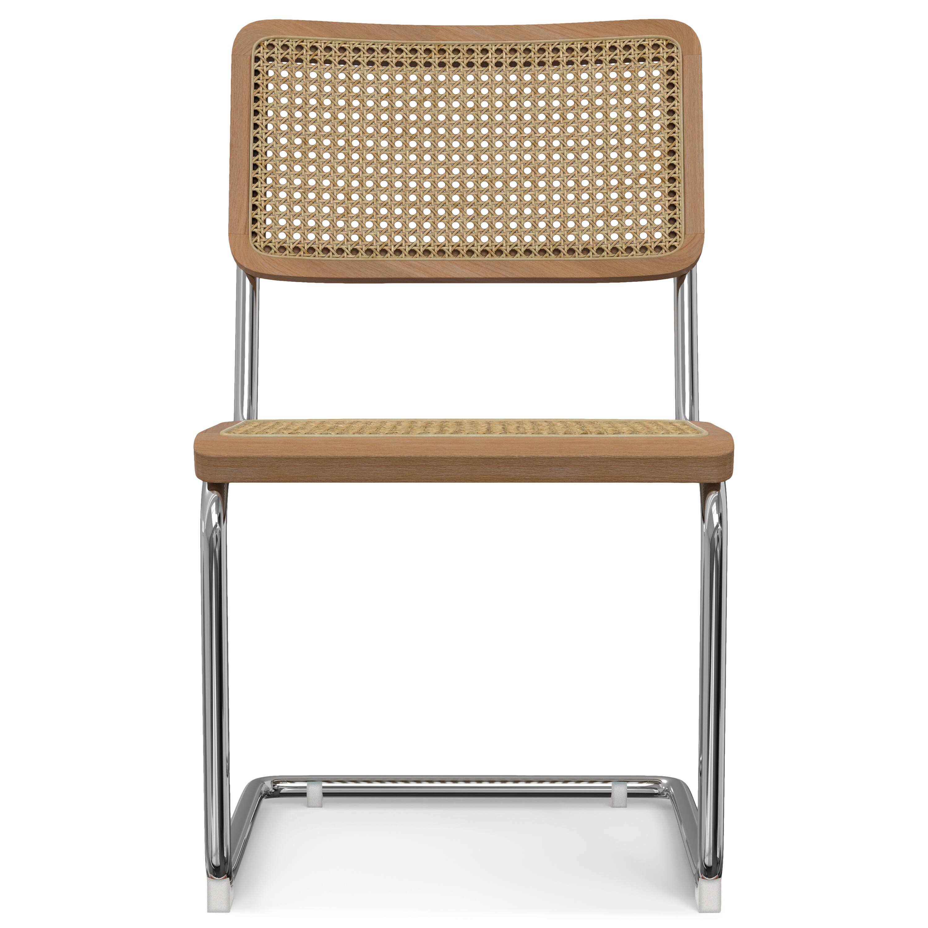 Left. Simpli Home - Madalyn Dining Chair (Set of 2) in Natural Rattan - Natural.