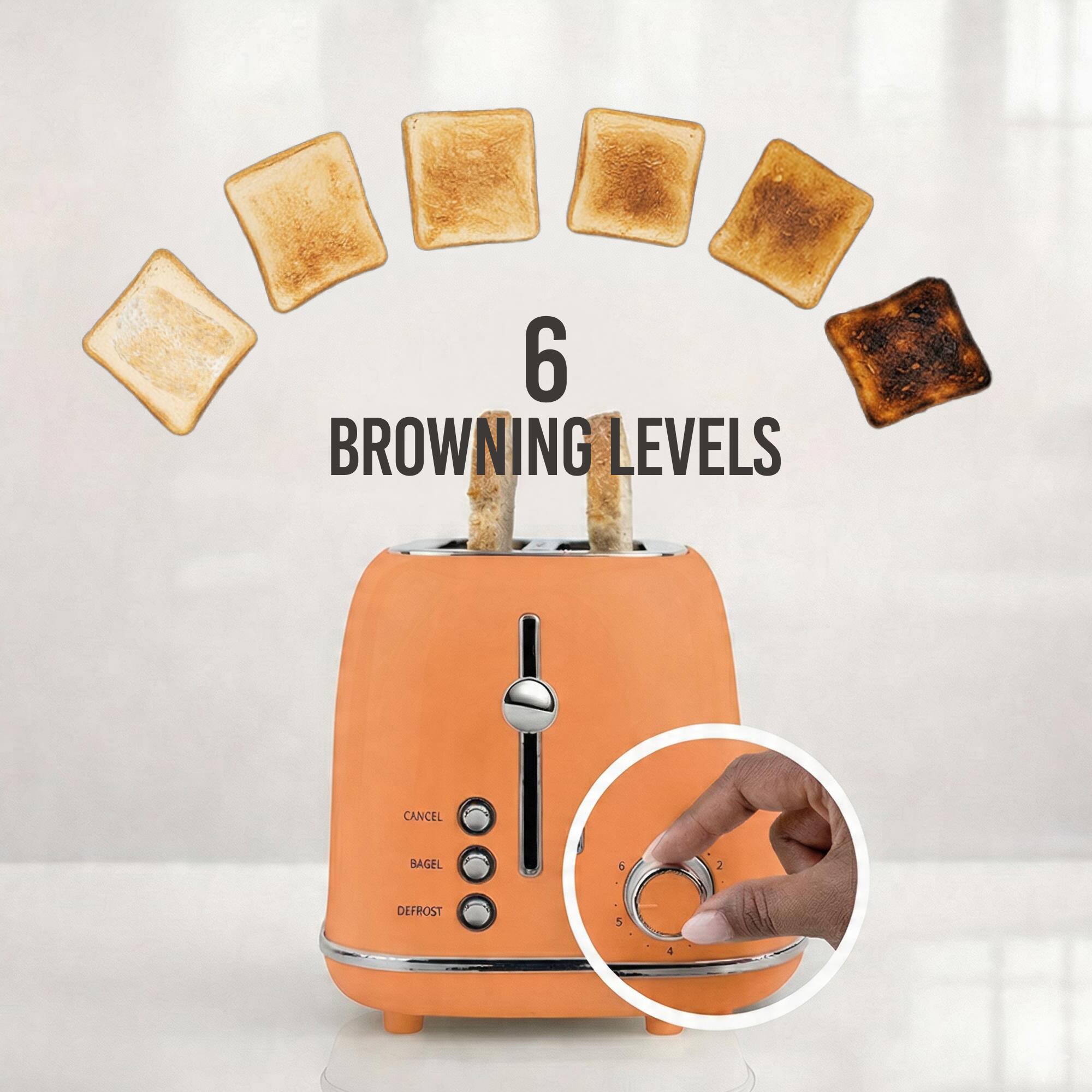 6 BROWNING LEVELS  
CANCEL  
BAGEL  
DEFROST