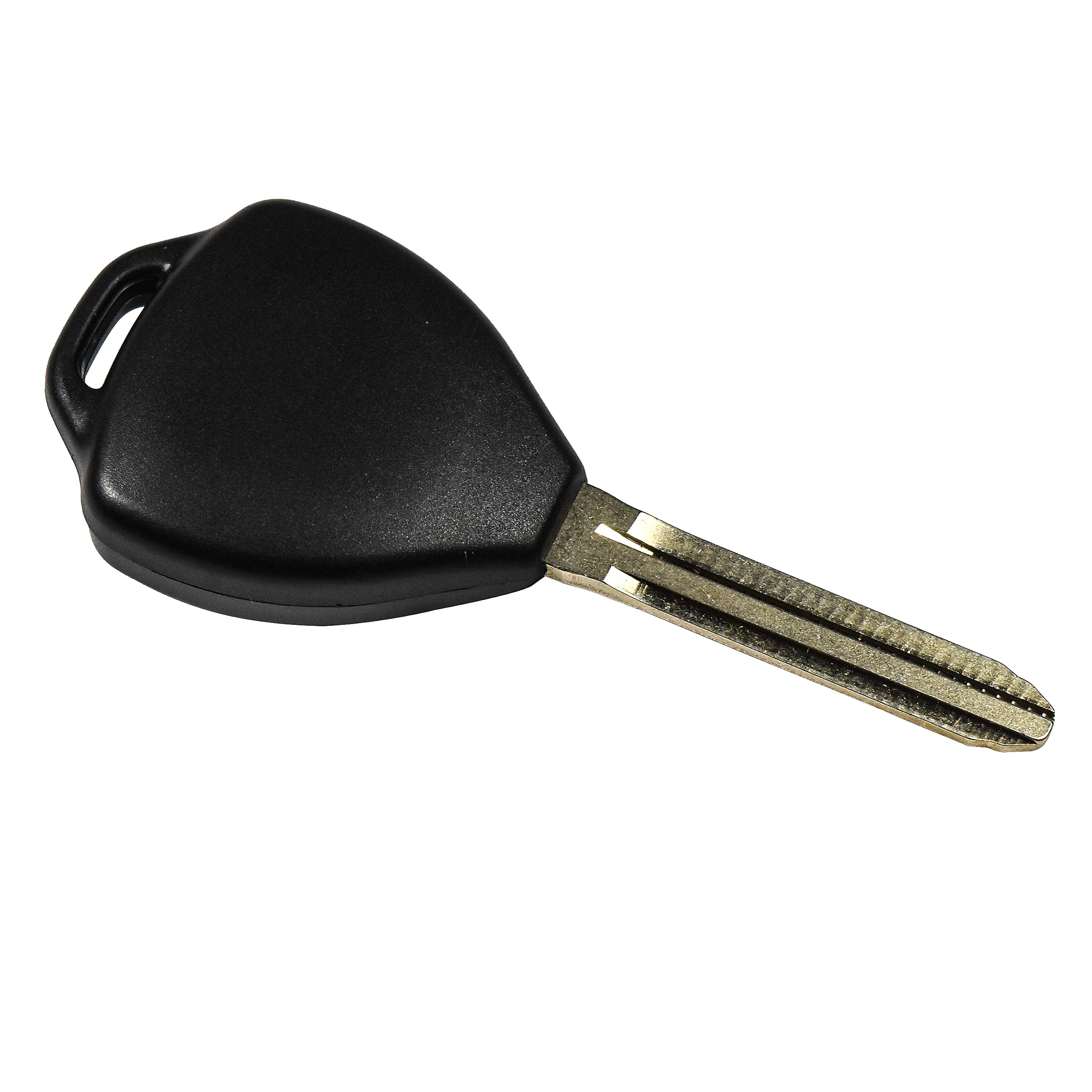 Back. HQRP - 3-Button Remote Key Fob Shell with Uncut Blade for Scion tC 2008-2010 - Black.