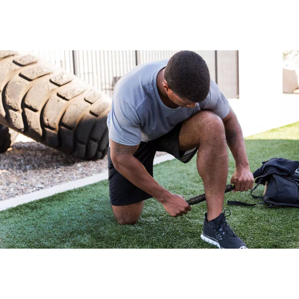 Alt View 1. SKLZ - SKLZ Travel Massage Bar - Black.