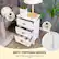 Anti-Toppling Device: Keep the nightstand stable and safe in use.