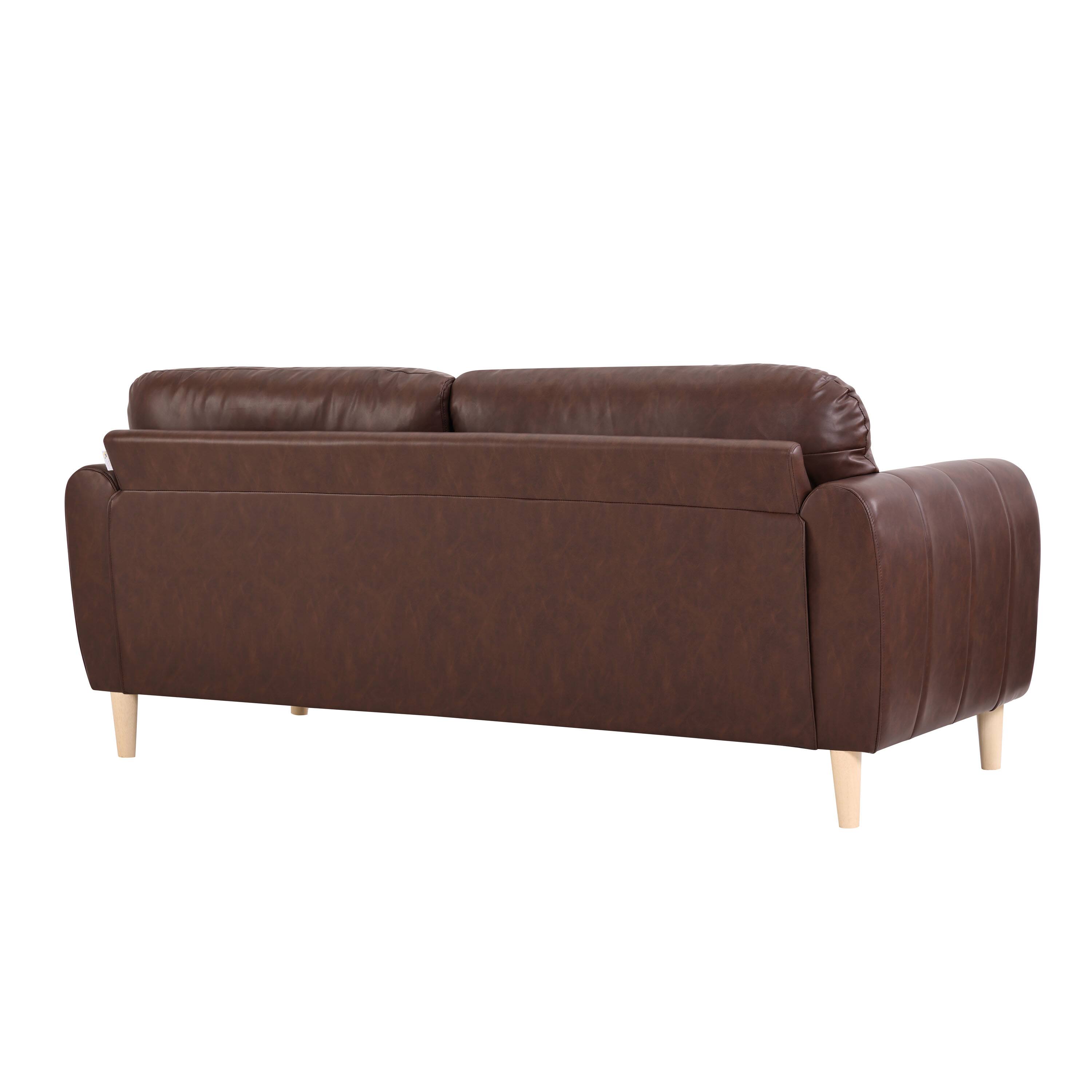 Best Buy Serta Danielle Sofa Brown 133A009BRN