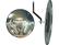 Front. See All - 160 Degree Convex Security Mirror - Multicolor.