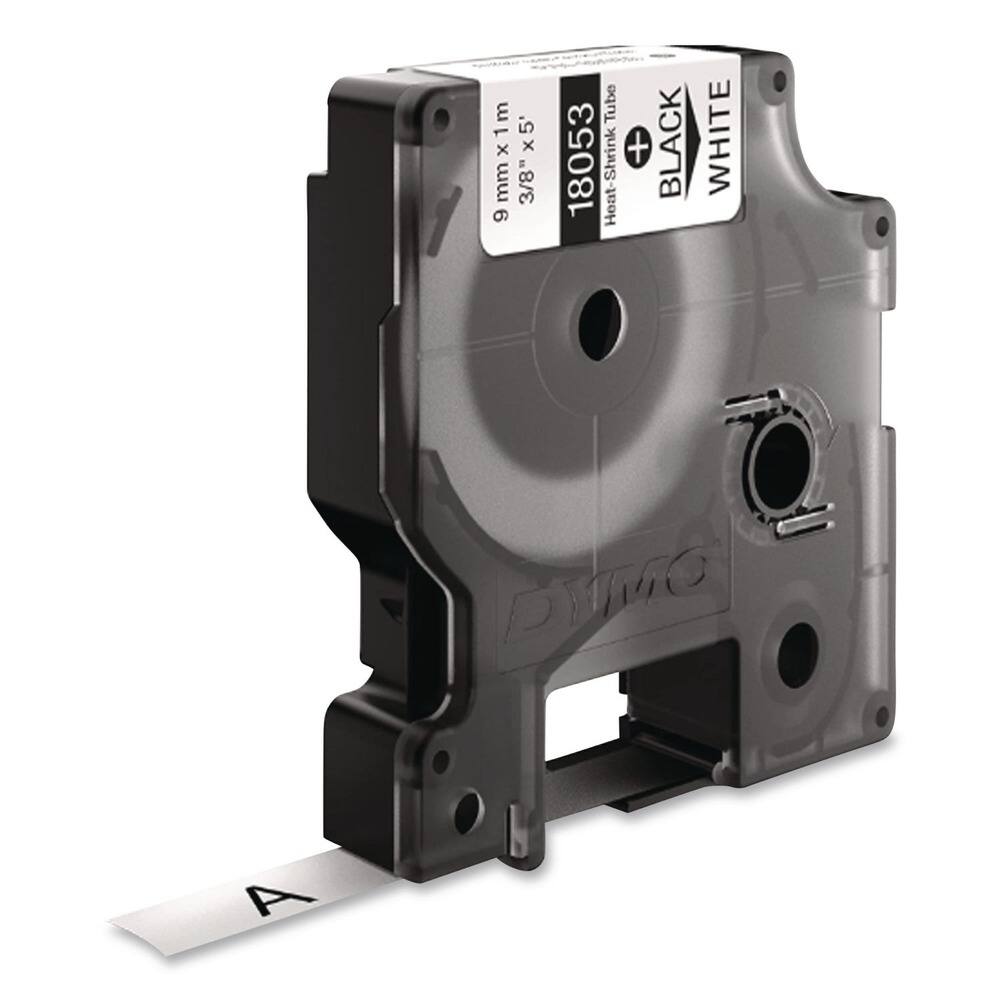 1m x 1mm x 5' x 3/8" 18053 Heat-Shrink Tube + BLACK WHITE DMO A